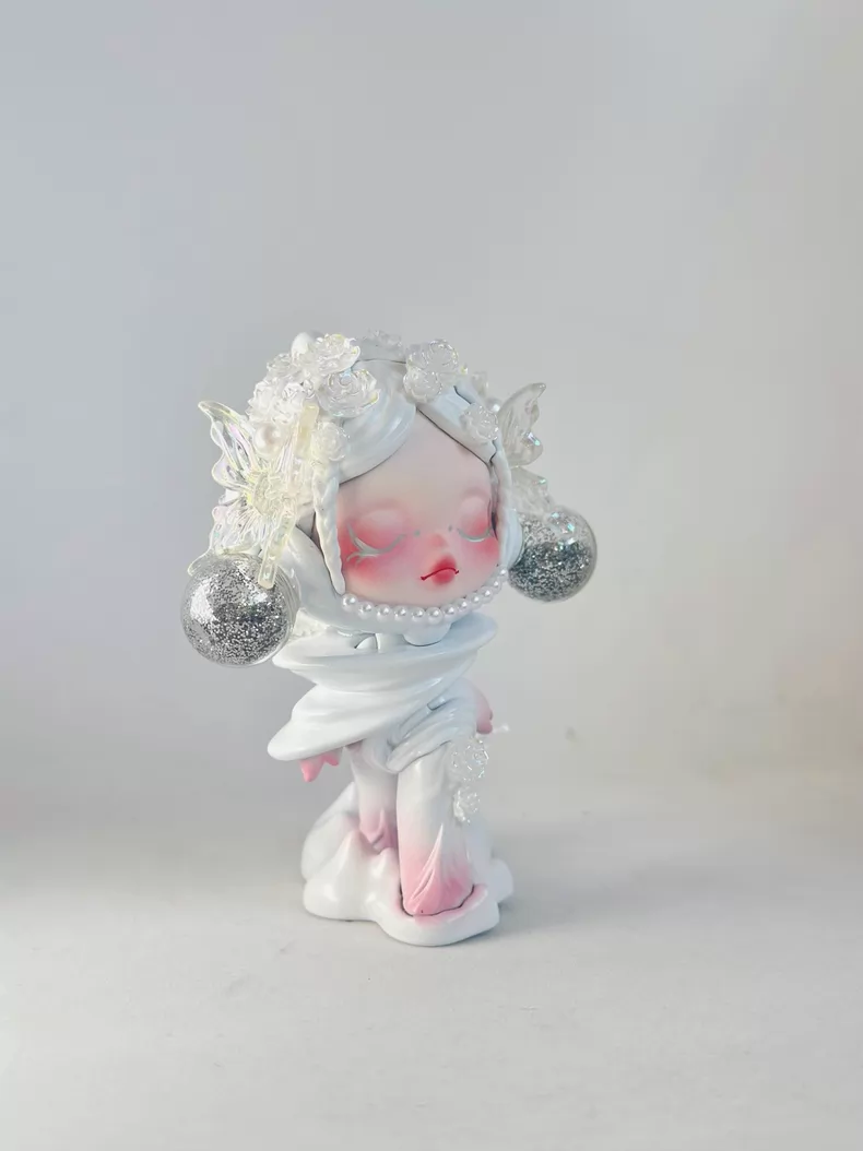 Skull Panda The Feast Begins Custom Figure | Handcrafted Repainted Collectible