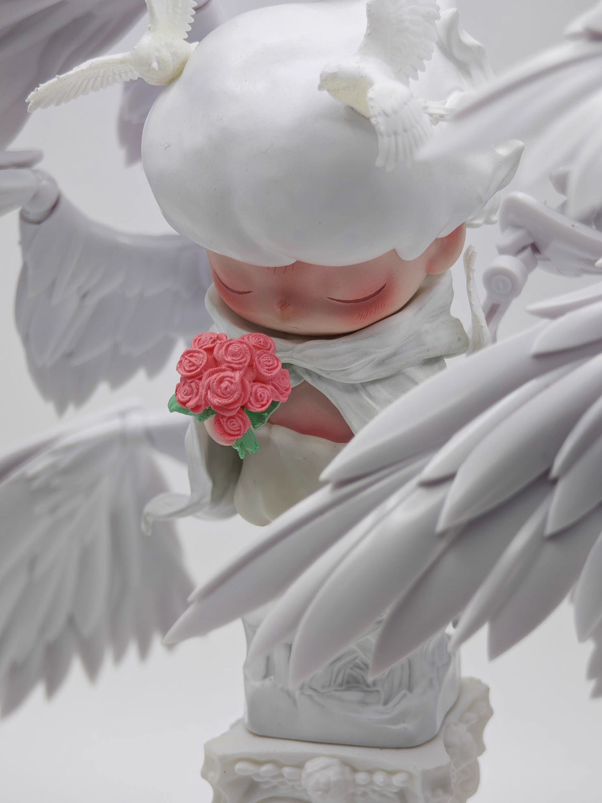 Handmade DIMOO Angel's Poem Six-Wing Angel Custom Figure |POP MART Rare Collectible