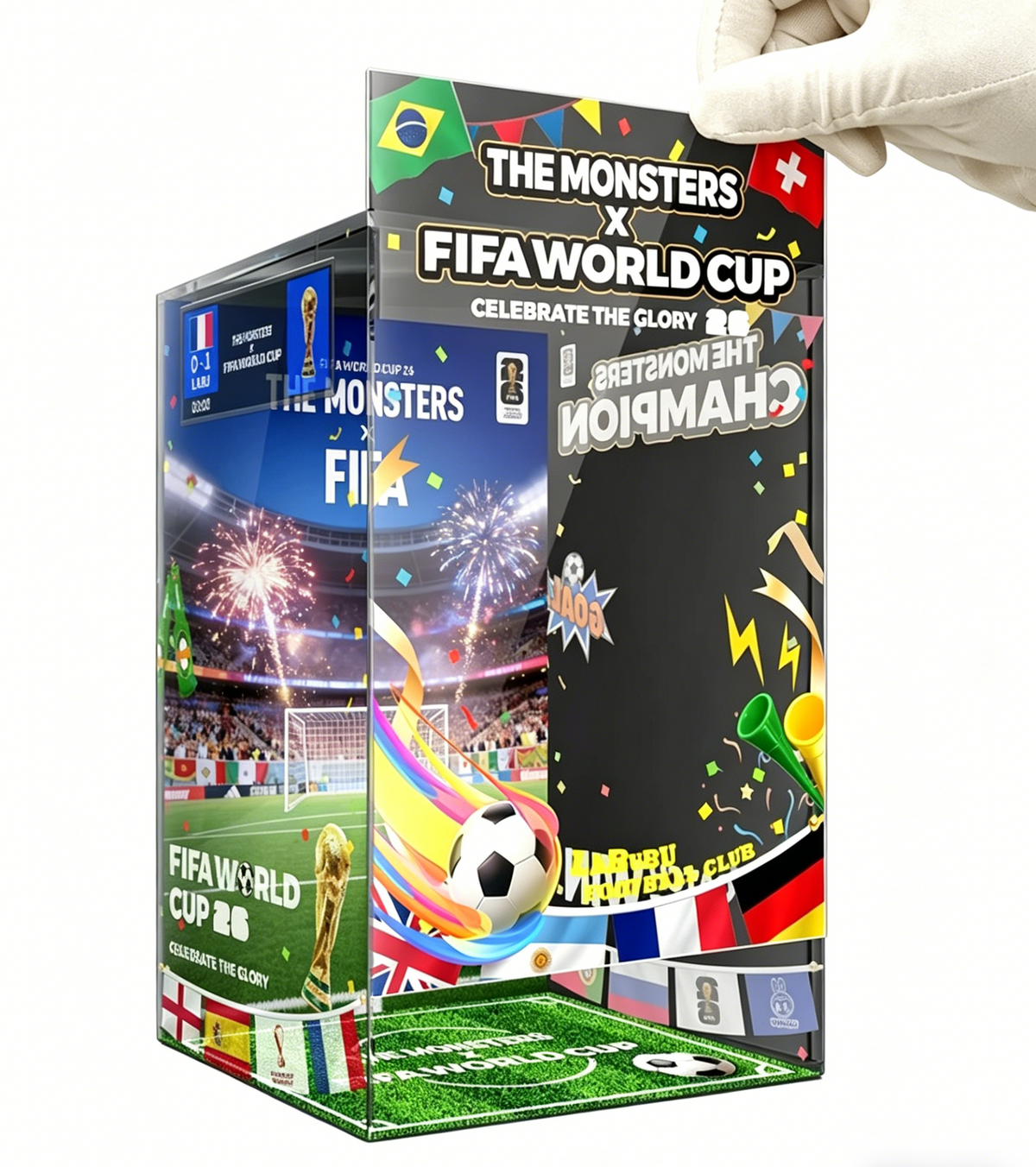POP MART Labubu FIFA World Cup 2026 Acrylic Display Case | 22*27*40cm