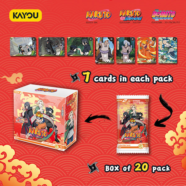 KAYOU Naruto Smriti Earth Scroll 2 – Wholesale Anime Trading Cards | Wish Wholesale