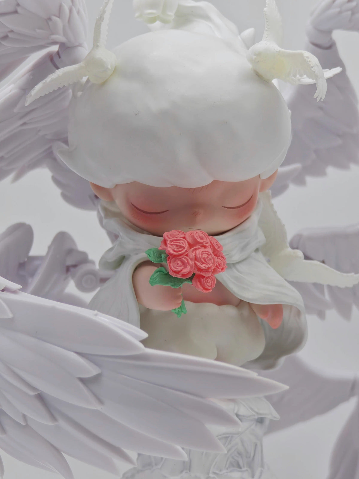Handmade DIMOO Angel's Poem Six-Wing Angel Custom Figure |POP MART Rare Collectible