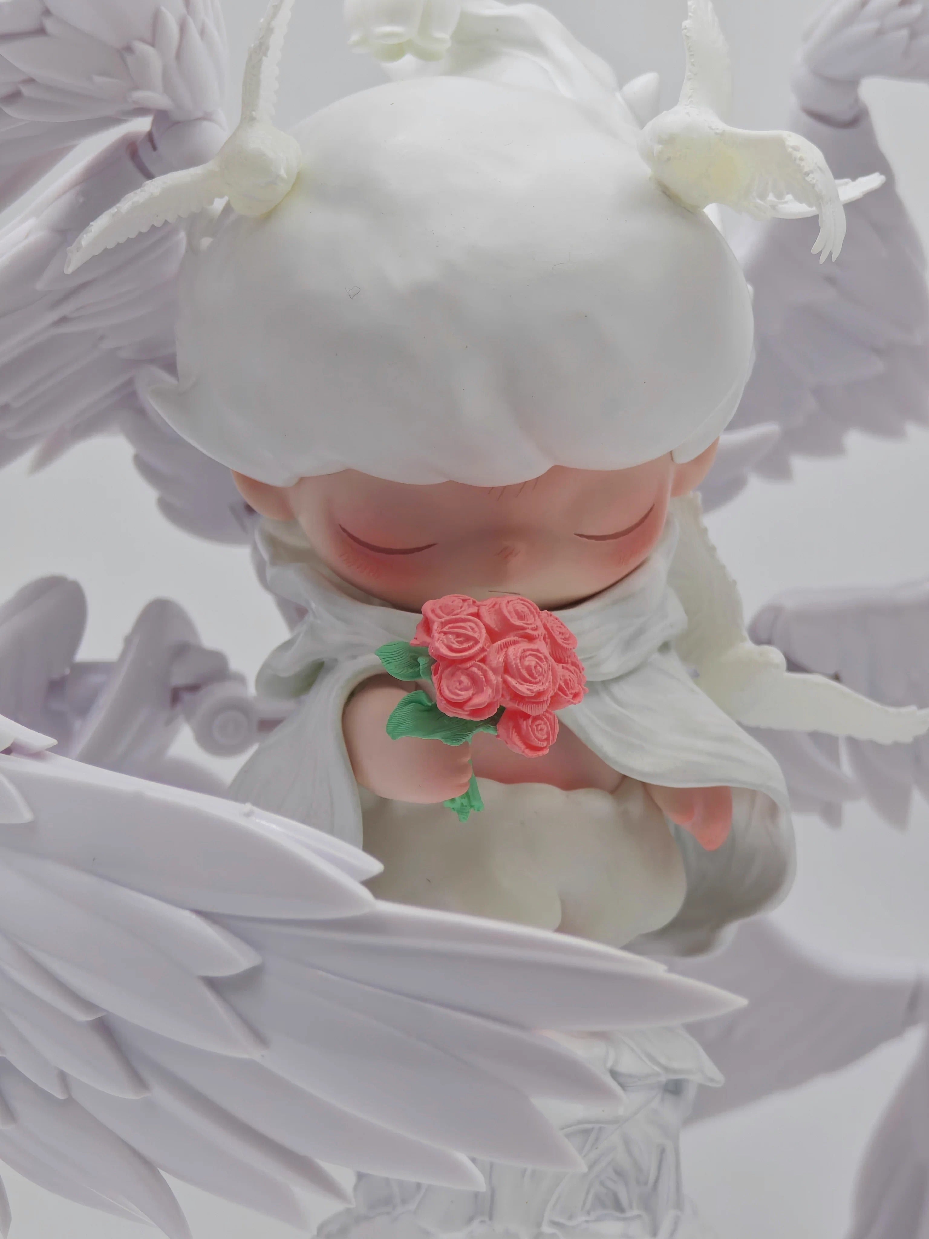 Handmade DIMOO Angel's Poem Six-Wing Angel Custom Figure |POP MART Rare Collectible