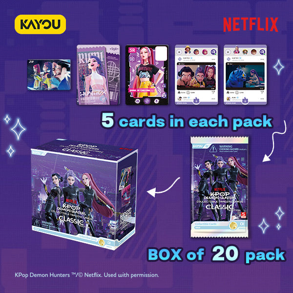 KAYOU KPop Demon Hunters Trading Cards Classic – Wholesale Trading Cards