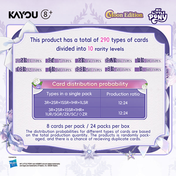 KAYOU My Little Pony Friendship Eternal Cards - Moon Edition English Series 3