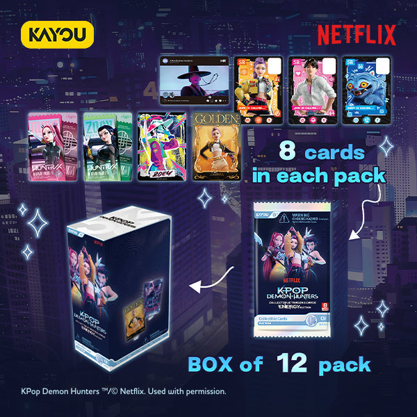 KAYOU KPop Demon Hunters Trading Cards Energy Edition – Wholesale Trading Cards