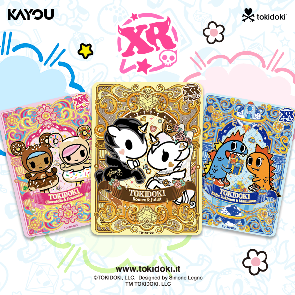 KAYOU Tokidoki Wonder Voyage Collection Cards - Roaming Edition English, Display Box (24 Packs)