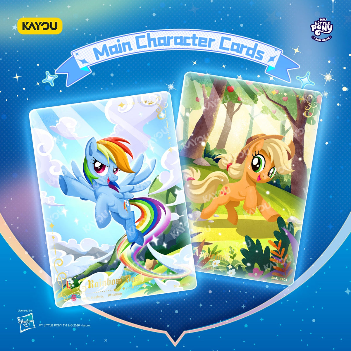 KAYOU My Little Pony Trading Card Game - Friendships Begin - Starter Set
