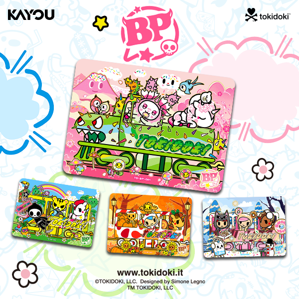 KAYOU Tokidoki Wonder Voyage Collection Cards - Roaming Edition English, Display Box (24 Packs)