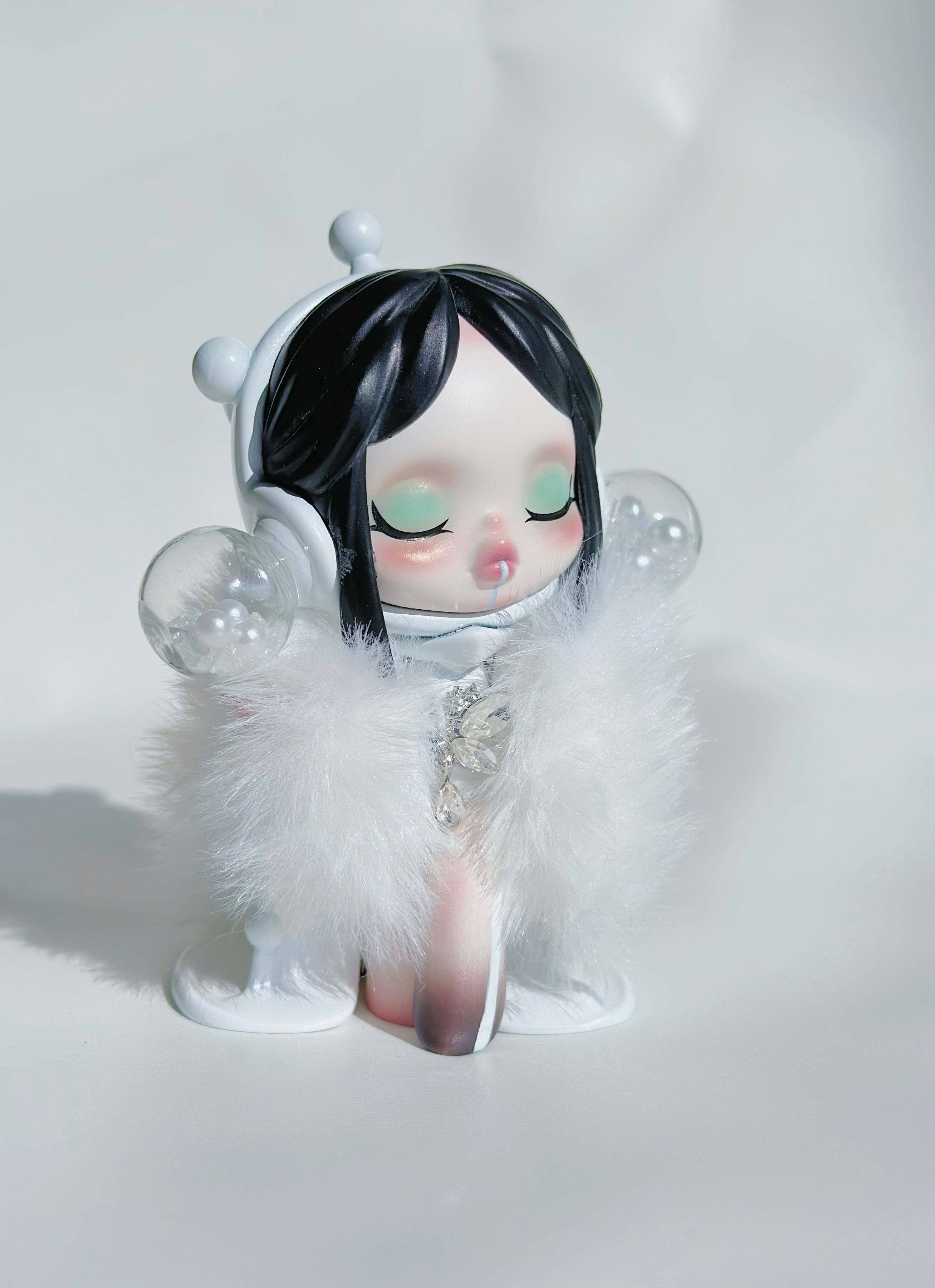 Skull Panda The Feast Begins Custom Figure | Handcrafted Repainted Collectible